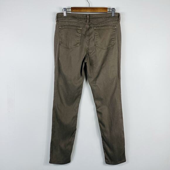 NYDJ Alina Skinny Jeans Leggings Jeggings Brown 5-Pocket - Picture 2 of 5